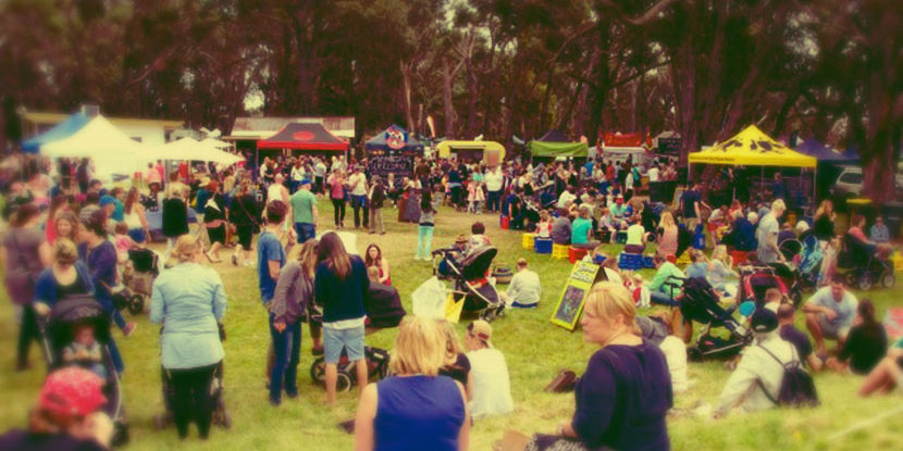 The Whisky Gypsies Perform at The Balnarring Market